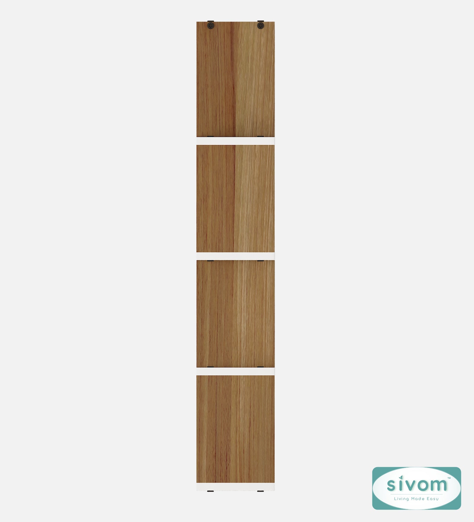 Sivom SIVOM AURA Multipurpose Modular Wall Racks/Shelves/Organiser/Décor Particle Board Wall Shelf (Number of Shelves - 7, ) for Modern Homes | Elegant Design & Premium Finish