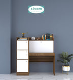 Sivom SIVOM Tamara Multipurpose Study/Home/Office Table Engineered Wood Study Table for Modern Homes | Elegant Design & Premium Finish