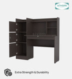 Sivom SIVOM Tamara Multipurpose Study/Home/Office Table Engineered Wood Study Table for Modern Homes | Elegant Design & Premium Finish