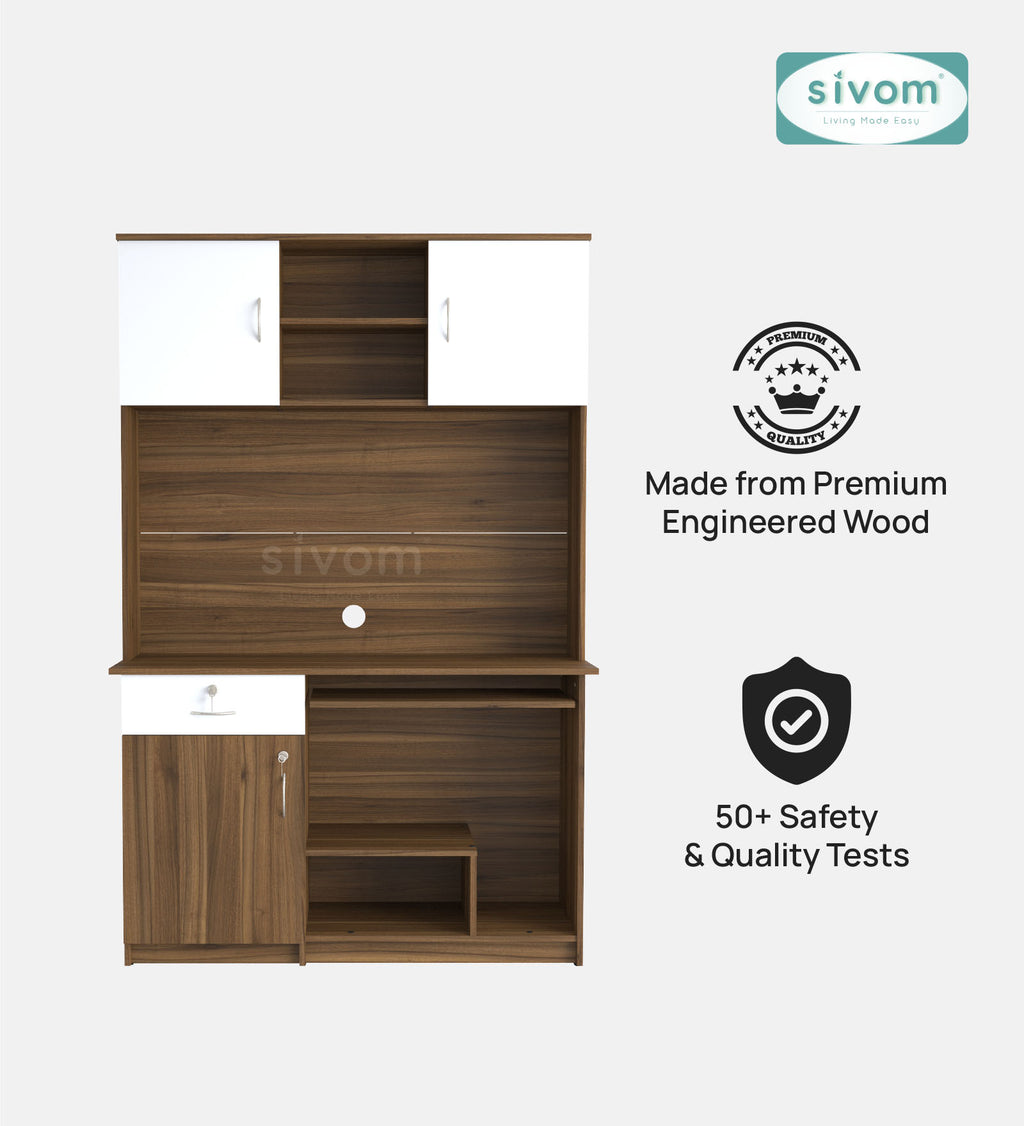 Sivom SIVOM TANGLE Multipurpose Study/Home/Office Table Engineered Wood Study Table for Modern Homes | Elegant Design & Premium Finish (Copy) (Copy)