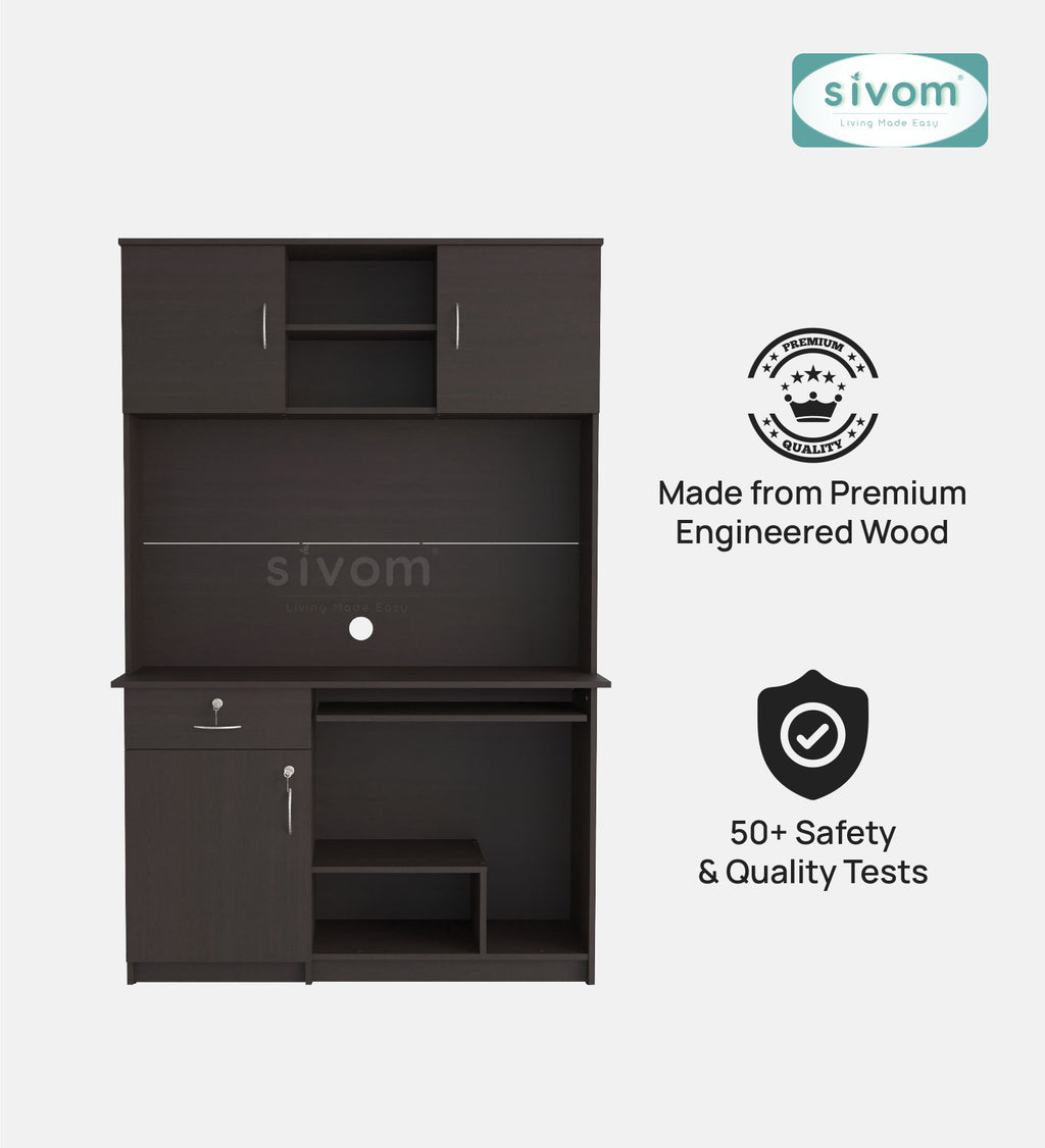 Sivom SIVOM TANGLE Multipurpose Study/Home/Office Table Engineered Wood Study Table for Modern Homes | Elegant Design & Premium Finish (Copy) (Copy)