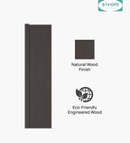 SIVOM Tarly Multipurpose 4 Door Closet Engineered Wood 4 Door Wardrobe for Modern Homes | Elegant Design & Premium Finish