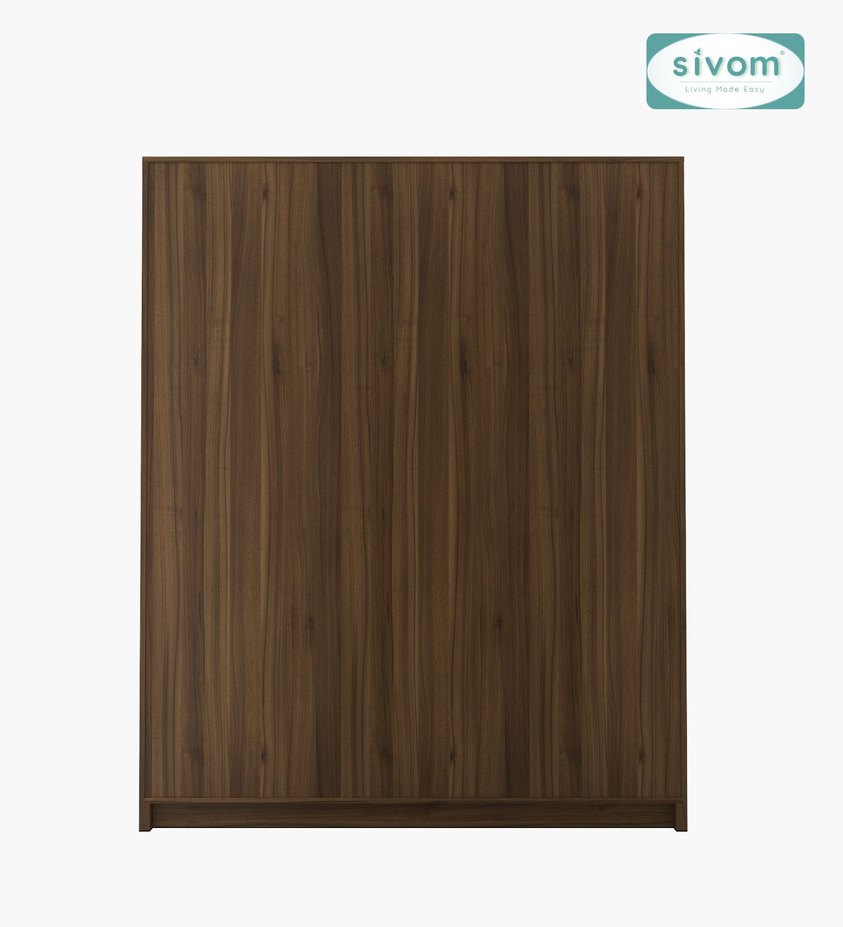 SIVOM Tarly Multipurpose 4 Door Closet Engineered Wood 4 Door Wardrobe for Modern Homes | Elegant Design & Premium Finish