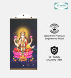 Sivom SIVOM Tempo Home Temple/Pooja Unit/Home Mandir/ Engineered Wood Home Temple (Height: 167, Knock Down) for Modern Homes | Elegant Design & Premium Finish