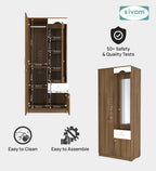 Sivom furniture Tenet King With Storage Bedroom Combo