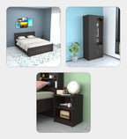 Sivom furniture Tenet Queen With Storage Bedroom Combo