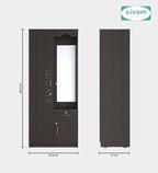 Sivom furniture Tenet King With Storage Bedroom Combo