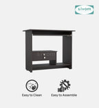 SIVOMTessa Study/Home Office Engineered Wood Computer Desk for Modern Homes | Elegant Design & Premium Finish