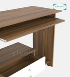 SIVOMTessa Study/Home Office Engineered Wood Computer Desk for Modern Homes | Elegant Design & Premium Finish