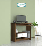 SIVOMTessa Study/Home Office Engineered Wood Computer Desk for Modern Homes | Elegant Design & Premium Finish