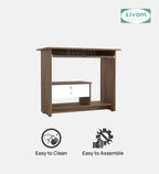 SIVOMTessa Study/Home Office Engineered Wood Computer Desk for Modern Homes | Elegant Design & Premium Finish