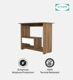 SIVOMTessa Study/Home Office Engineered Wood Computer Desk for Modern Homes | Elegant Design & Premium Finish