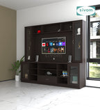 SIVOM Thunder Multipurpose TV Unit fits upto 43 inch with Storage Engineered Wood TV Entertainment Unit for Modern Homes | Elegant Design & Premium Finish