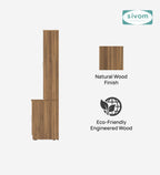 SIVOM Thunder Multipurpose TV Unit fits upto 43 inch with Storage Engineered Wood TV Entertainment Unit for Modern Homes | Elegant Design & Premium Finish