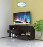 SIVOM TIPPLER Multipurpose TV Unit fits upto 43 inch with Storage Engineered Wood TV Entertainment Unit for Modern Homes | Elegant Design & Premium Finish