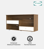 SIVOM TIPPLER Multipurpose TV Unit fits upto 43 inch with Storage Engineered Wood TV Entertainment Unit for Modern Homes | Elegant Design & Premium Finish
