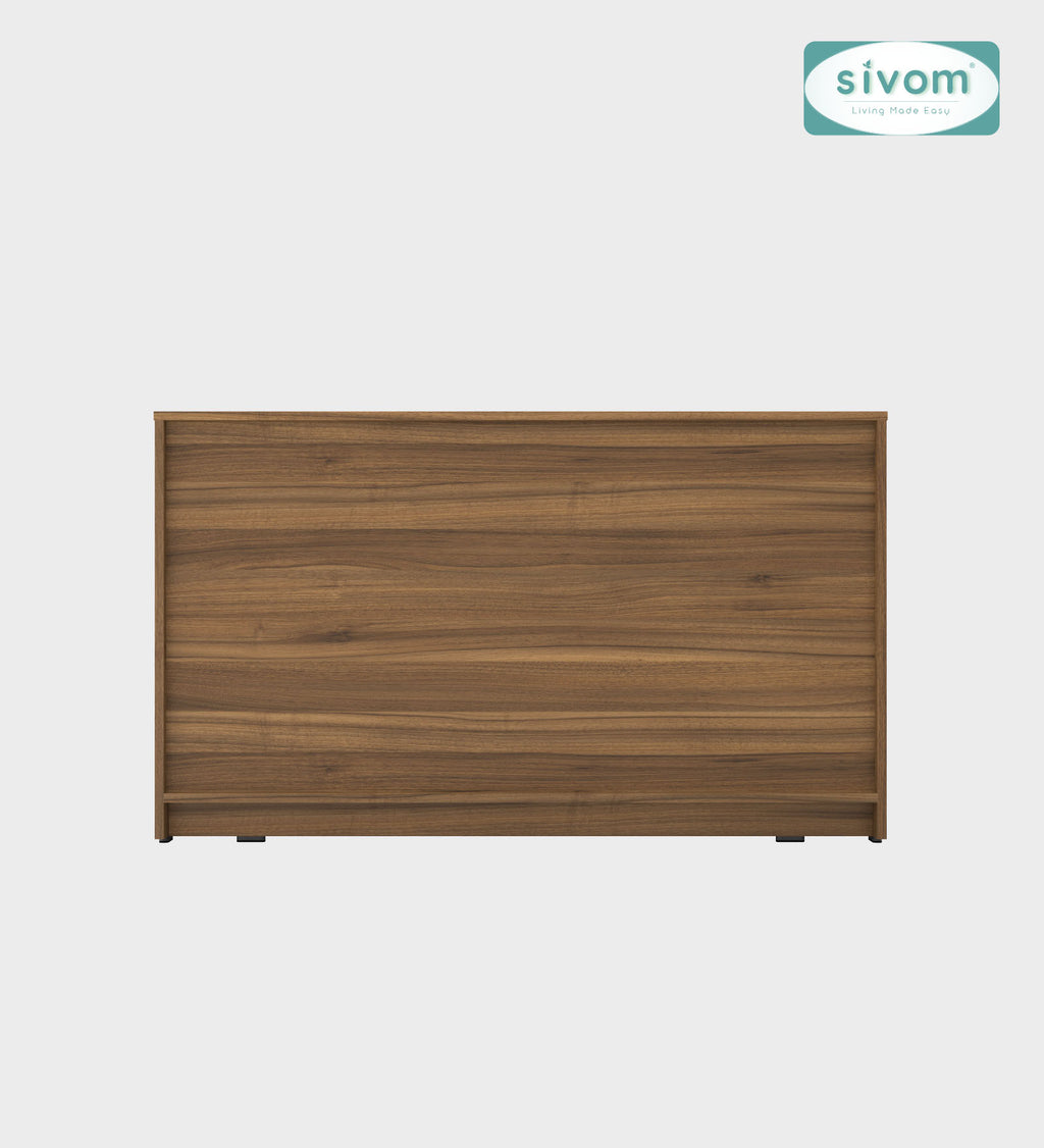 Sivom SIVOM Treasure Multipurpose Storage Unit/Chest of 6 Drawers Engineered Wood Free Standing Cabinet for Modern Homes | Elegant Design & Premium Finish