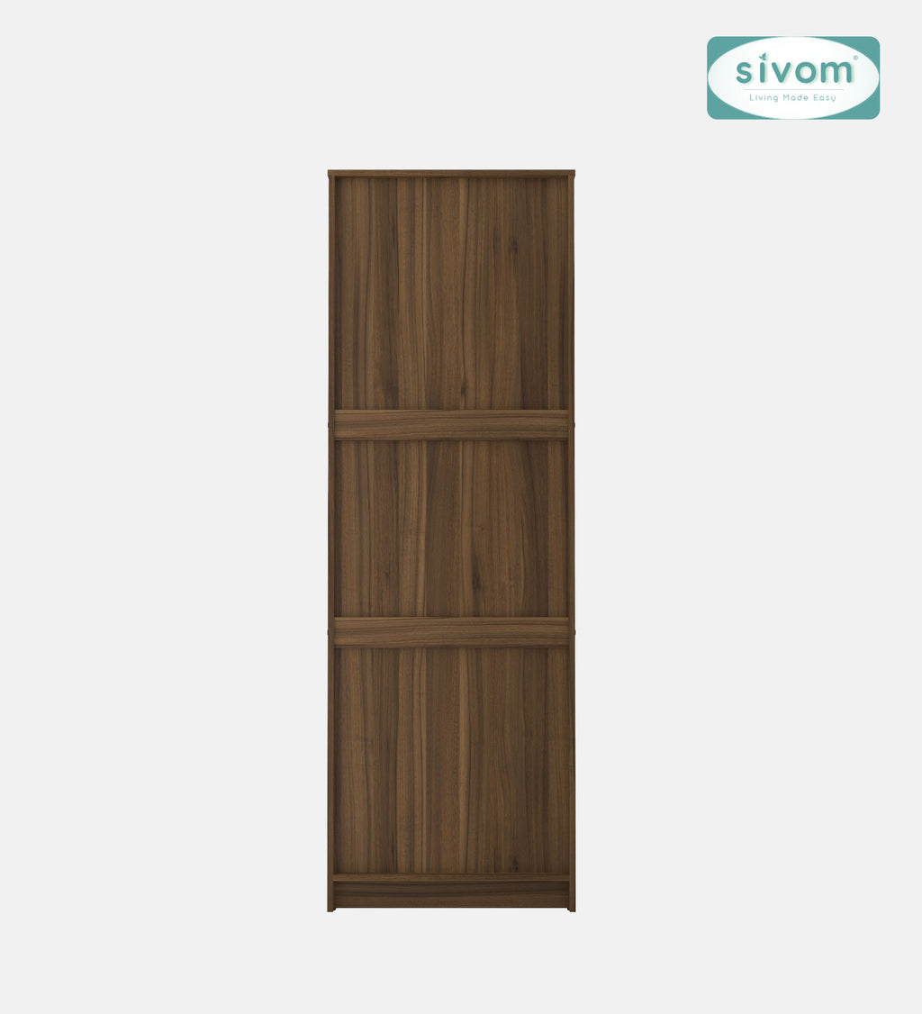 Sivom furniture SIVOM Ultra Multipurpose 2 Door Closet Engineered Wood 2 Door Wardrobe for Modern Homes | Elegant Design & Premium Finish