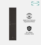 Sivom SIVOM Ultra Multipurpose 1 Door Wardrobe / Spacious 4 Shelves with Outer Drawer Engineered Wood 1 Door Wardrobe for Modern Homes | Elegant Design & Premium Finish