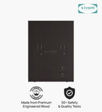 Sivom SIVOM Ultra Multipurpose 4 Door Closet Engineered Wood 4 Door Wardrobe for Modern Homes | Elegant Design & Premium Finish
