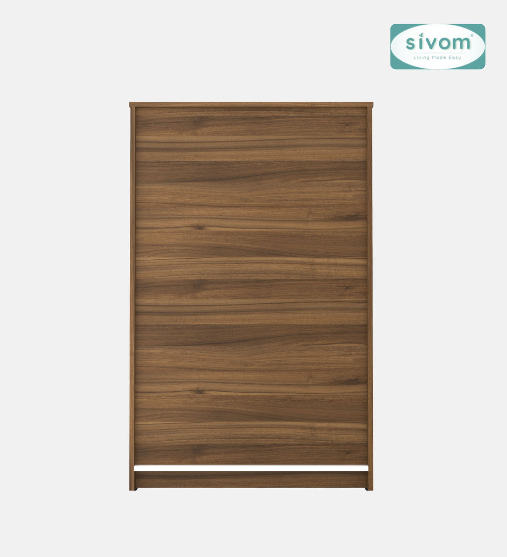 Sivom SIVOM Urbane Multipurpose Storage Rack/Study/Home/Office Engineered Wood Open Book Shelf (Finish Color - Dark Wenge, Knock Down) for Modern Homes | Elegant Design & Premium Finish