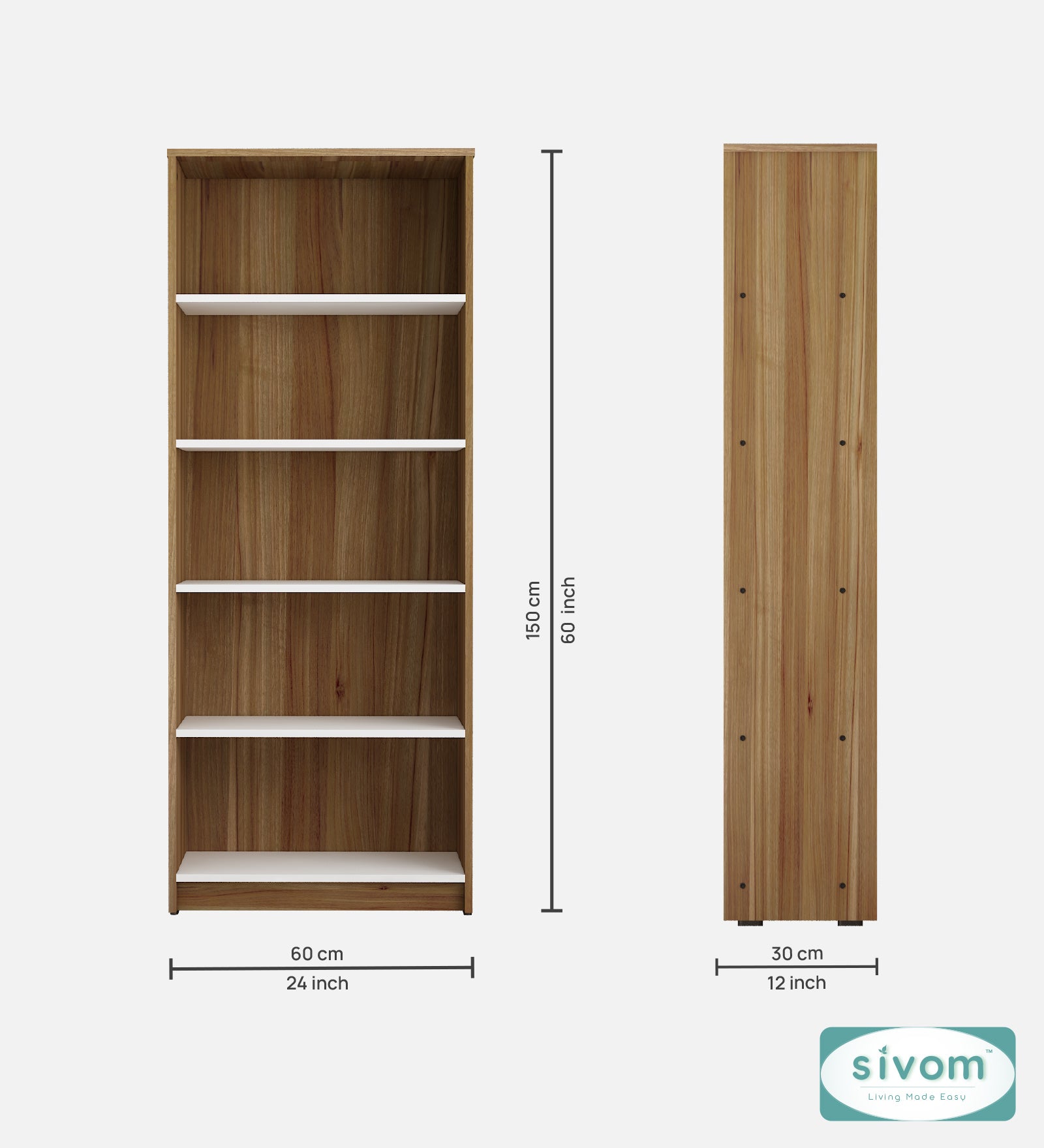 Sivom SIVOM Valora Multipurpose Study/Home/Office Table Engineered Wood Study Table for Modern Homes | Elegant Design & Premium Finish