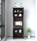 SIVOM Vega Crockery Engineered Wood Unit for Modern Homes | Elegant Design & Premium Finish