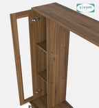 Sivom SIVOM Victoria Multipurpose TV Unit fits upto 43 inch with Storage Engineered Wood TV Entertainment Unit for Modern Homes | Elegant Design & Premium Finish