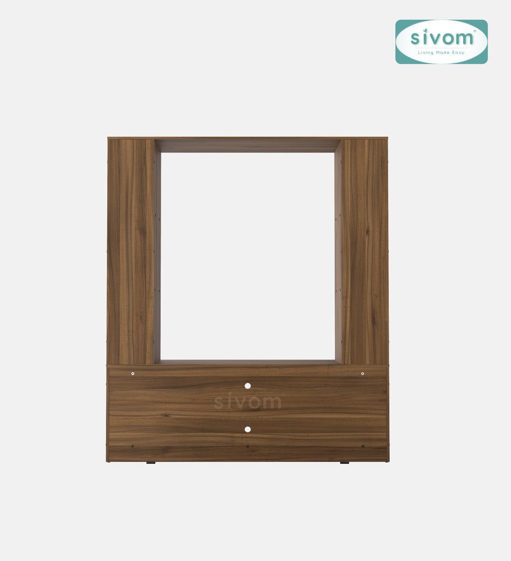 Sivom SIVOM Victoria Multipurpose TV Unit fits upto 43 inch with Storage Engineered Wood TV Entertainment Unit for Modern Homes | Elegant Design & Premium Finish