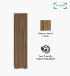 Sivom furniture SIVOM Alloy Multipurpose 6 Door Closet Engineered Wood 6 Door Wardrobe for Modern Homes | Elegant Design & Premium Finish