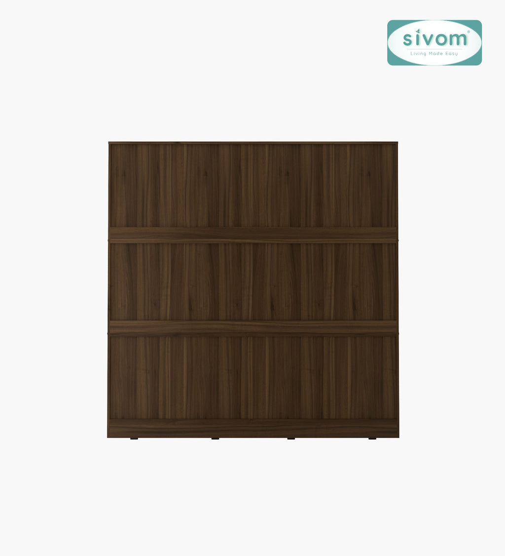 Sivom furniture SIVOM Alloy Multipurpose 6 Door Closet Engineered Wood 6 Door Wardrobe for Modern Homes | Elegant Design & Premium Finish