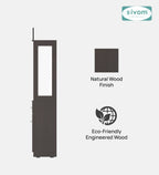 Sivom SIVOM Vision Home Temple/Pooja Unit/Home Mandir/ Engineered Wood Home Temple (Height: 148, Knock Down) for Modern Homes | Elegant Design & Premium Finish