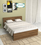 Sivom SIVOM Sleepy Bed without Storage Engineered Wood Queen Bed Engineered Wood Queen Bed (Delivery Condition - Knock Down)