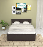 Sivom SIVOM Sleepy Bed without Storage Engineered Wood Queen Bed Engineered Wood Queen Bed (Delivery Condition - Knock Down)