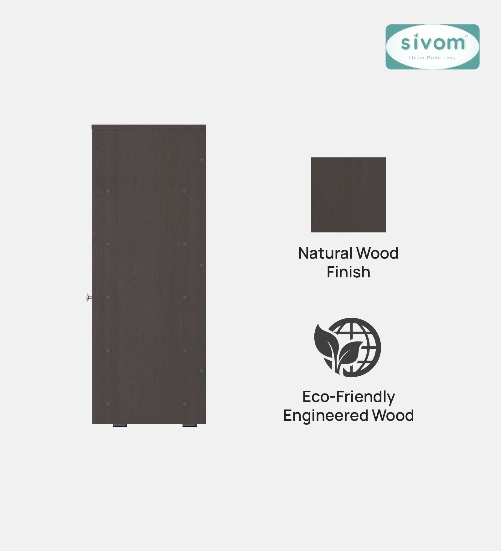 SIVOM Windsor Engineered Wood Shoe Rack (, 4 Shelves, Knock Down) for Modern Homes | Elegant Design & Premium Finish
