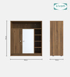 SIVOM Windsor Engineered Wood Shoe Rack (, 4 Shelves, Knock Down) for Modern Homes | Elegant Design & Premium Finish