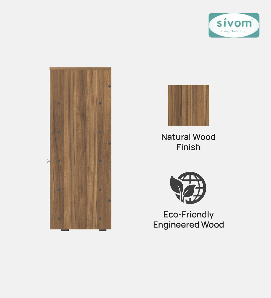 SIVOM Windsor Engineered Wood Shoe Rack (, 4 Shelves, Knock Down) for Modern Homes | Elegant Design & Premium Finish
