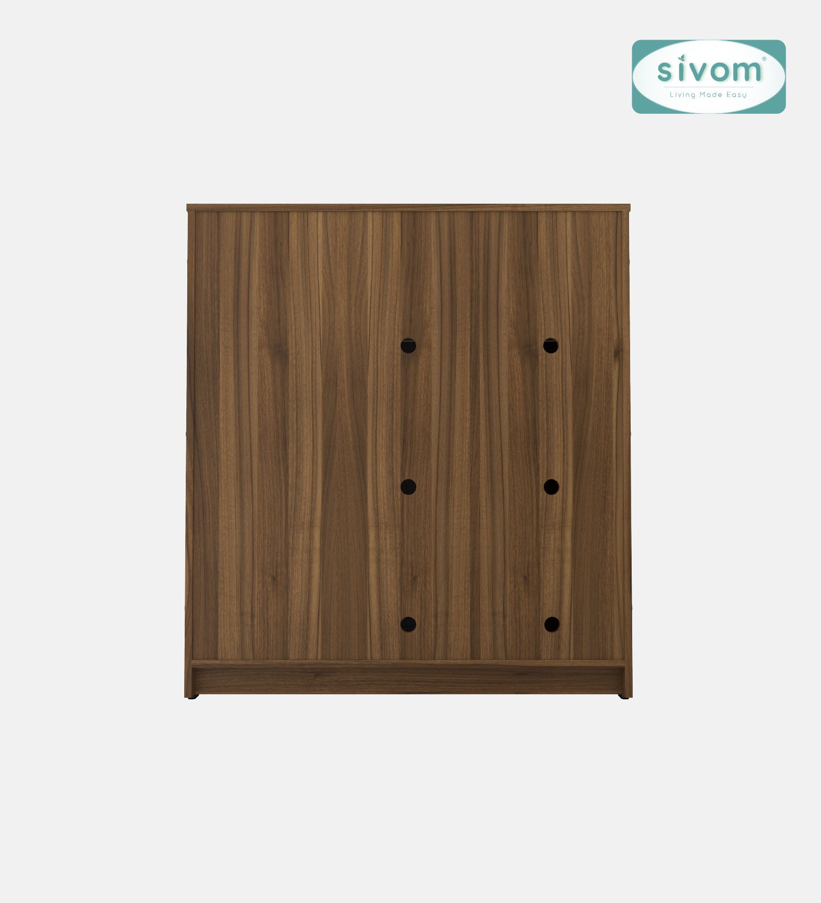 SIVOM Windsor Engineered Wood Shoe Rack (, 4 Shelves, Knock Down) for Modern Homes | Elegant Design & Premium Finish