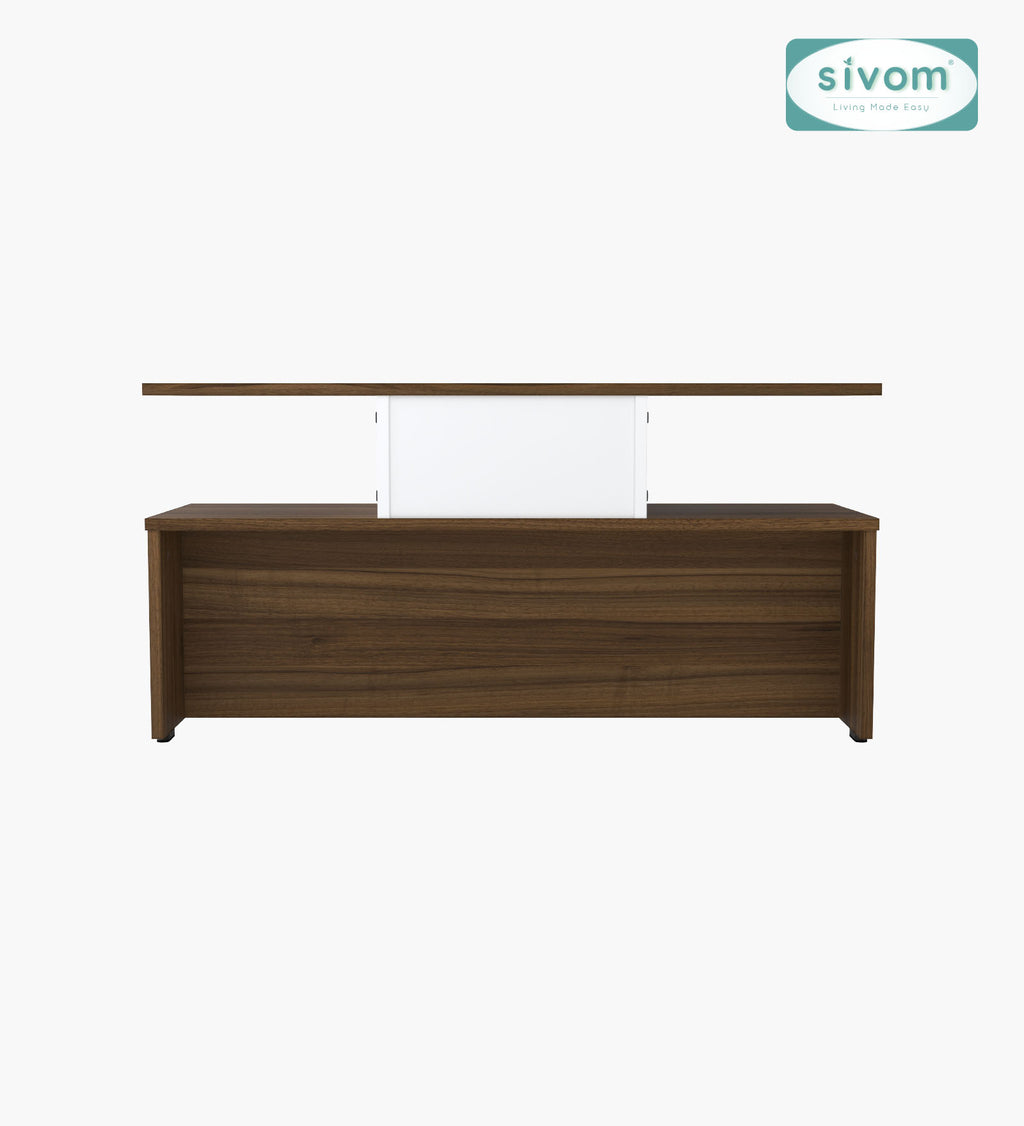 Sivom SIVOM Zenith Multipurpose Centre Table / Engineered Wood Coffee Table for Modern Homes | Elegant Design & Premium Finish