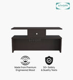 Sivom SIVOM Zenith Multipurpose Centre Table / Engineered Wood Coffee Table for Modern Homes | Elegant Design & Premium Finish
