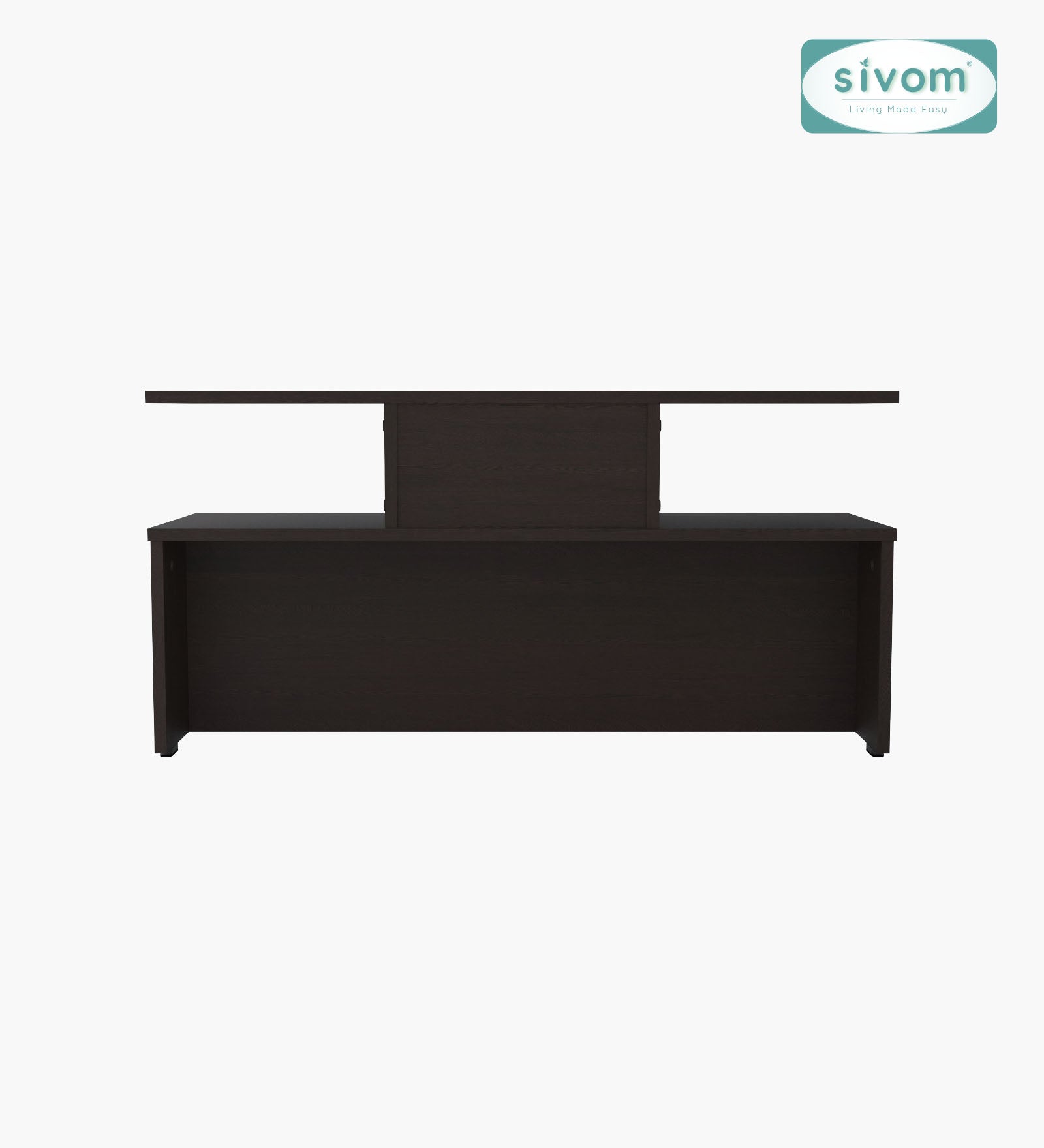 Sivom SIVOM Zenith Multipurpose Centre Table / Engineered Wood Coffee Table for Modern Homes | Elegant Design & Premium Finish