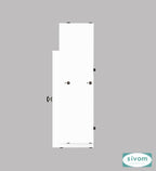 Sivom SIVOM WYDE Multipurpose Modular Wall Racks/Shelves/Organiser/Décor Particle Board Wall Shelf (Number of Shelves - 4, ) for Modern Homes | Elegant Design & Premium Finish