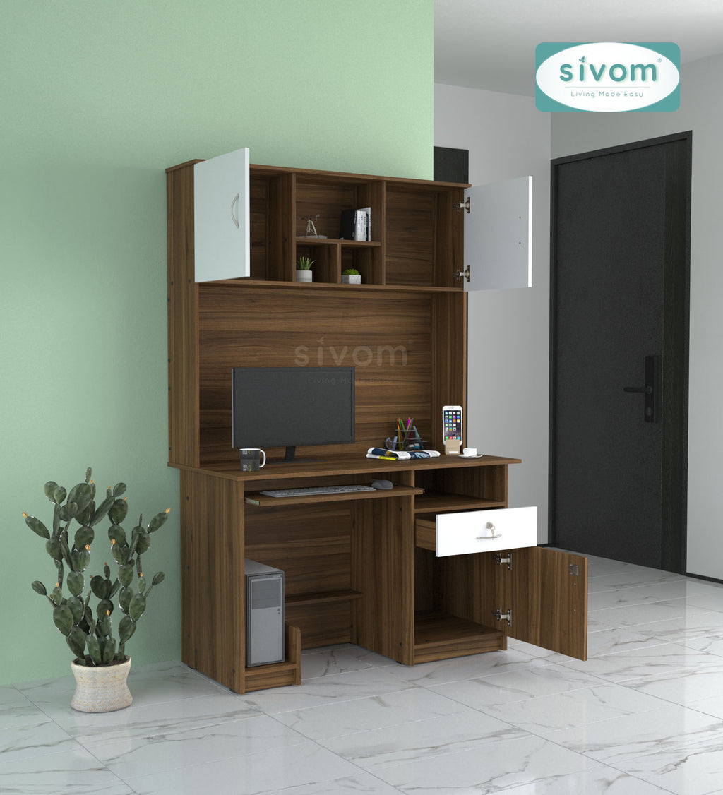 Sivom SIVOM XYLO Multipurpose Study/Home/Office Table Engineered Wood Study Table for Modern Homes | Elegant Design & Premium Finish (Copy) (Copy) (Copy)
