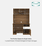 Sivom SIVOM XYLO Multipurpose Study/Home/Office Table Engineered Wood Study Table for Modern Homes | Elegant Design & Premium Finish (Copy) (Copy) (Copy)