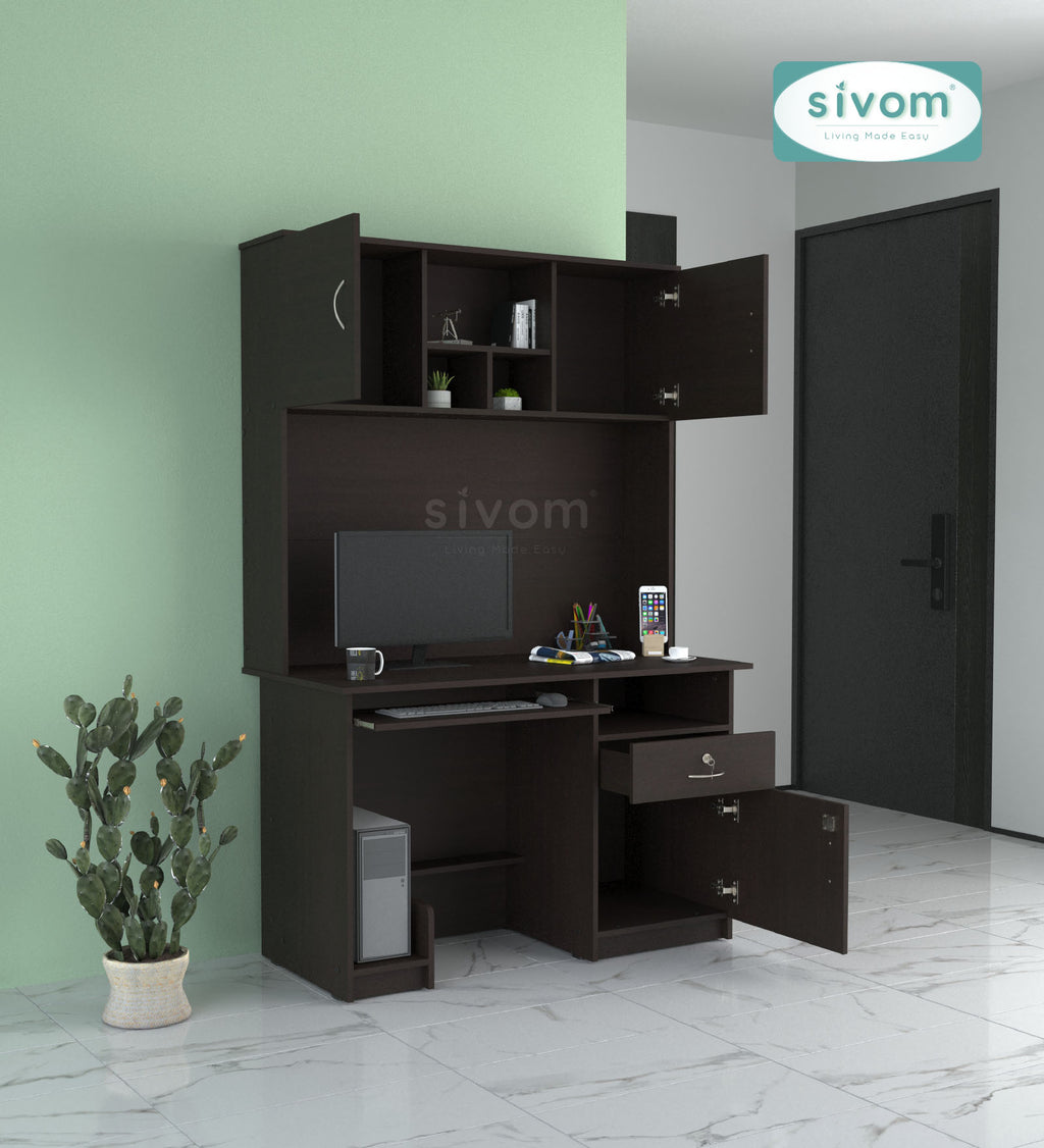 Sivom SIVOM XYLO Multipurpose Study/Home/Office Table Engineered Wood Study Table for Modern Homes | Elegant Design & Premium Finish (Copy) (Copy) (Copy)