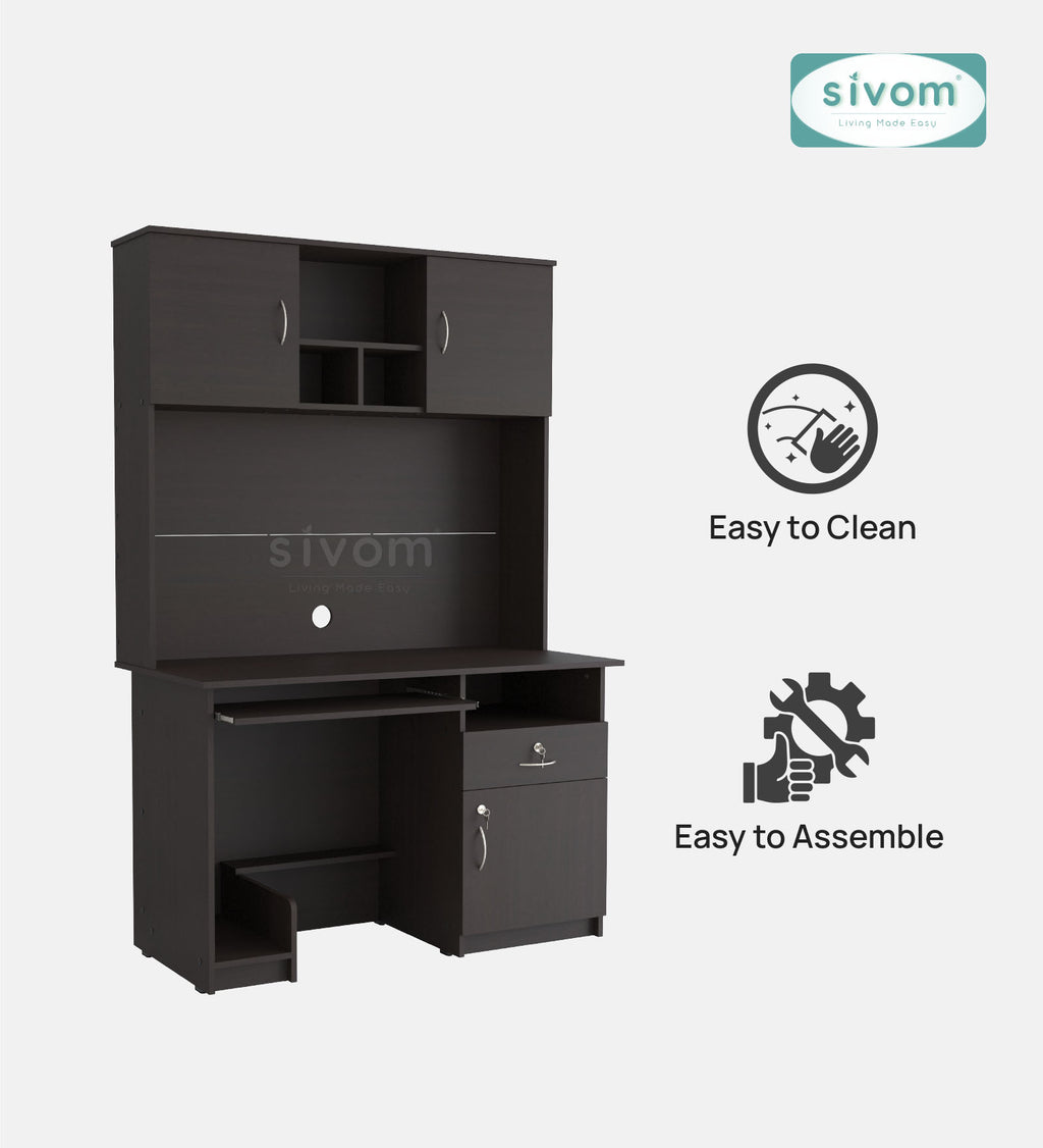 Sivom SIVOM XYLO Multipurpose Study/Home/Office Table Engineered Wood Study Table for Modern Homes | Elegant Design & Premium Finish (Copy) (Copy) (Copy)