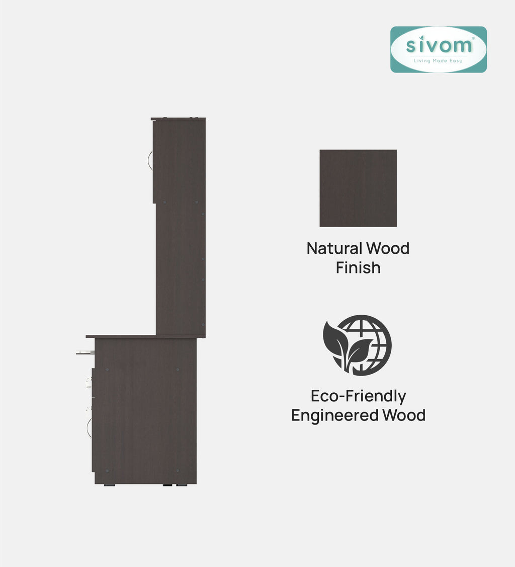 Sivom SIVOM XYLO Multipurpose Study/Home/Office Table Engineered Wood Study Table for Modern Homes | Elegant Design & Premium Finish (Copy) (Copy) (Copy)