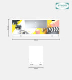 Sivom SIVOM Zebra Digital Printed Multipurpose TV Unit fits upto 55 inch with Storage Engineered Wood TV Entertainment Unit for Modern Homes | Elegant Design & Premium Finish