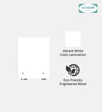 Sivom SIVOM Zebra Digital Printed Multipurpose TV Unit fits upto 55 inch with Storage Engineered Wood TV Entertainment Unit for Modern Homes | Elegant Design & Premium Finish