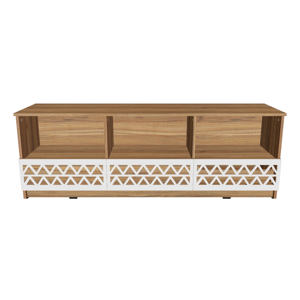 SIVOM Cozy Multipurpose TV Unit fits upto 55 inch with Storage Engineered Wood TV Entertainment Unit  for Modern Homes | Elegant Design & Premium Finish